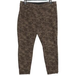 Venezia Lane Bryant Jeans Crop Camo Athleisure Comfort Military Elastic Waist 16